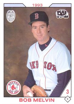 1993 Fort Myers PAL Boston Red Sox #22 Bob Melvin Front