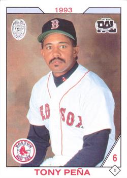 1993 Fort Myers PAL Boston Red Sox #23 Tony Pena Front