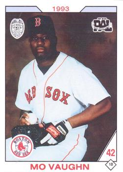 1993 Fort Myers PAL Boston Red Sox #27 Mo Vaughn Front