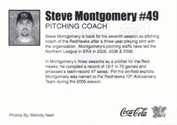 2010 Fargo-Moorhead RedHawks #NNO Steve Montgomery Back