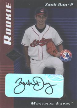 2001 Leaf Limited #310 Zach Day Front