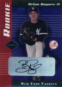 2001 Leaf Limited #316 Brian Rogers Front