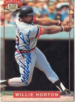 1994 Nabisco All-Star Legends Unsigned #NNO Willie Horton Front