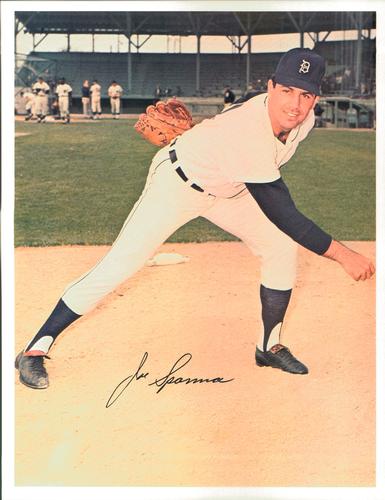 1966 Detroit Tigers Color Picture Pack A #NNO Joe Sparma Front