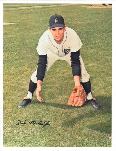 1966 Detroit Tigers Color Picture Pack B #NNO Dick McAuliffe Front
