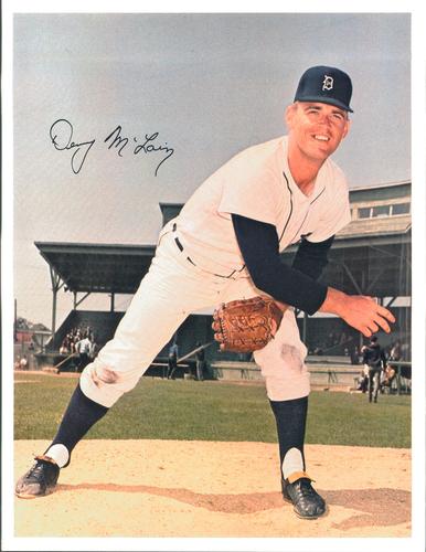 1966 Detroit Tigers Color Picture Pack B #NNO Denny McLain Front