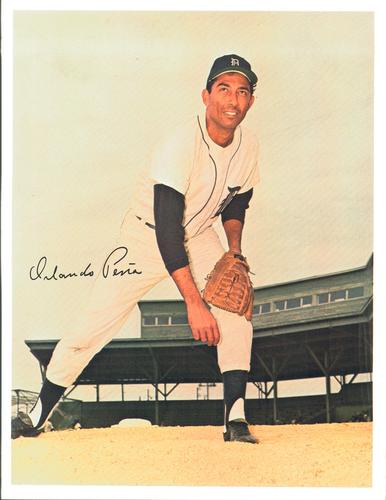 1966 Detroit Tigers Color Picture Pack B #NNO Orlando Pena Front