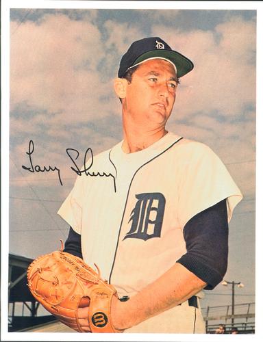 1966 Detroit Tigers Color Picture Pack B #NNO Larry Sherry Front
