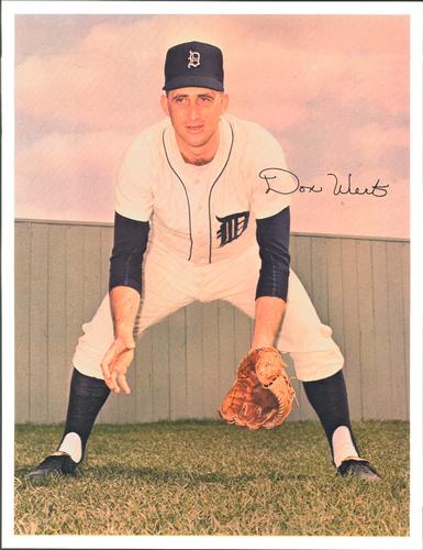 1966 Detroit Tigers Color Picture Pack B #NNO Don Wert Front