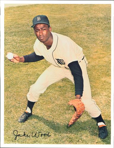 1966 Detroit Tigers Color Picture Pack B #NNO Jake Wood Front