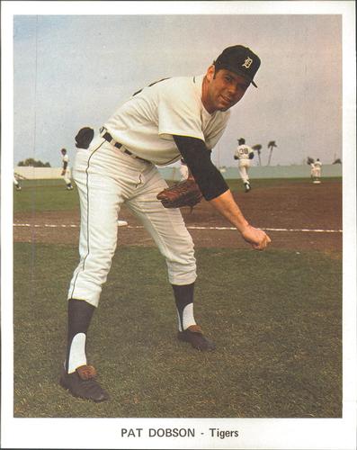1969 Detroit Tigers Color Picture Pack B #NNO Pat Dobson Front