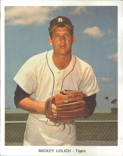 1969 Detroit Tigers Color Picture Pack B #NNO Mickey Lolich Front