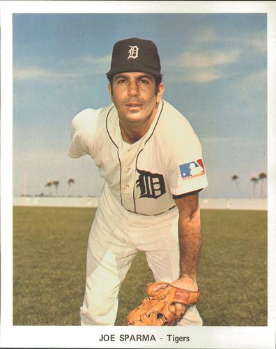 1969 Detroit Tigers Color Picture Pack B #NNO Joe Sparma Front