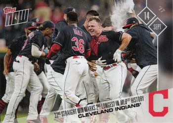 2017 Topps Now #608 Cleveland Indians Front