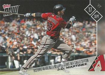 2017 Topps Now #619 J.D. Martinez Front