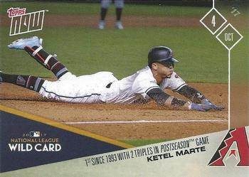2017 Topps Now #699 Ketel Marte Front