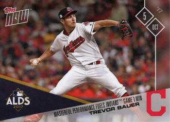 2017 Topps Now #704 Trevor Bauer Front