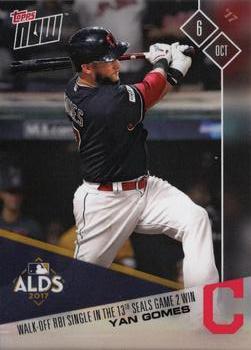 2017 Topps Now #711 Yan Gomes Front