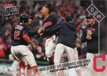 2017 Topps Now #35 Michael Brantley Front