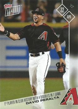 2017 Topps Now #75 David Peralta Front