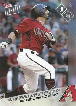 2017 Topps Now #101 Daniel Descalso Front