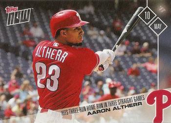 2017 Topps Now #130 Aaron Altherr Front