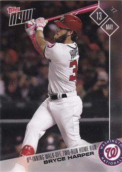 2017 Topps Now #143 Bryce Harper Front