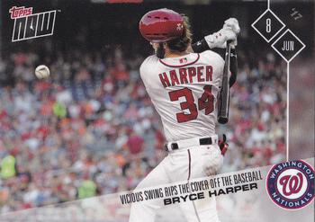 2017 Topps Now #230 Bryce Harper Front