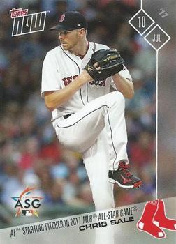 2017 Topps Now #344 Chris Sale Front