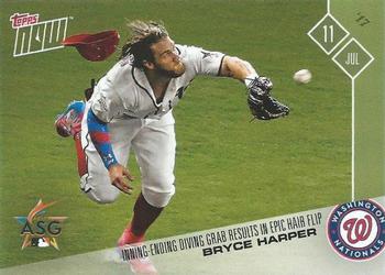 2017 Topps Now #347 Bryce Harper Front