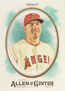 2017 Topps Allen & Ginter #10 Mike Trout Front