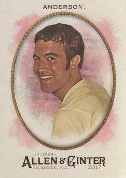 2017 Topps Allen & Ginter #142 Tom Anderson Front