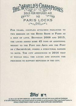 2017 Topps Allen & Ginter #143 Paris Locks Back