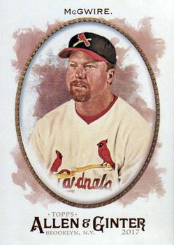 2017 Topps Allen & Ginter #181 Mark McGwire Front