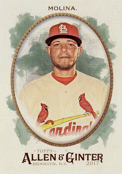 2017 Topps Allen & Ginter #221 Yadier Molina Front