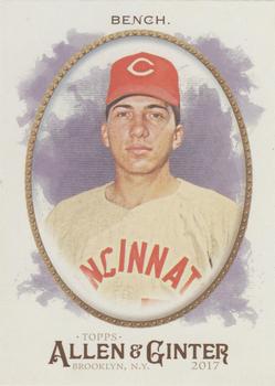 2017 Topps Allen & Ginter #293 Johnny Bench Front