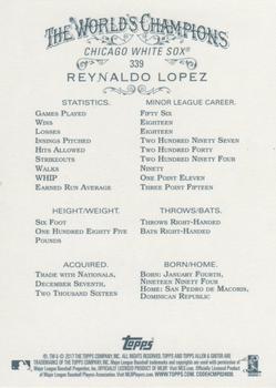 2017 Topps Allen & Ginter #339 Reynaldo Lopez Back