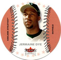 2003 Fleer Hardball - Platinum Edition #10 Jermaine Dye Front