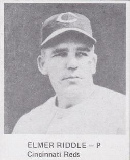 1976 HRT/RES 1942 Playball #24 Elmer Riddle Front