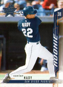 2001 Leaf Rookies & Stars #149 Xavier Nady Front
