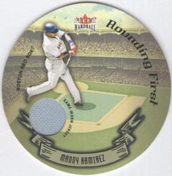 2003 Fleer Hardball - Round Trippers Rounding First #NNO Manny Ramirez Front