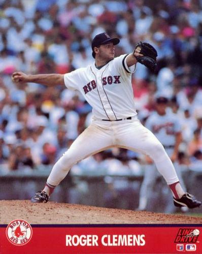 1991 Line Drive 8x10 Action Photos #NNO Roger Clemens Front