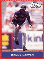 1998 Topps Fruit Roll-Ups #NNO Kenny Lofton Front