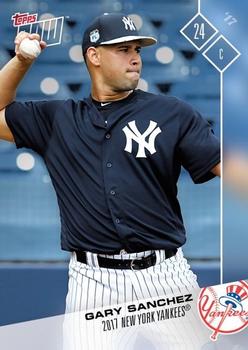 2017 Topps Now Road to Opening Day New York Yankees #OD-32 Gary Sanchez Front
