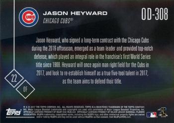 2017 Topps Now Road to Opening Day Chicago Cubs #OD-308 Jason Heyward Back