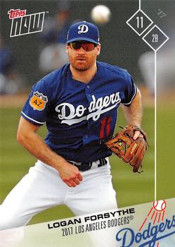 2017 Topps Now Road to Opening Day Los Angeles Dodgers #OD-419 Logan Forsythe Front