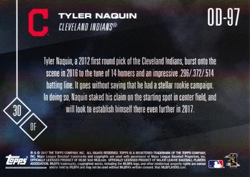 2017 Topps Now Road to Opening Day Cleveland Indians #OD-97 Tyler Naquin Back