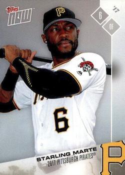 2017 Topps Now Road to Opening Day Pittsburgh Pirates #OD-348 Starling Marte Front