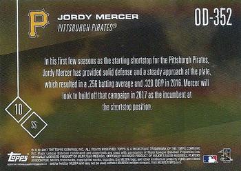 2017 Topps Now Road to Opening Day Pittsburgh Pirates #OD-352 Jordy Mercer Back