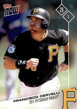 2017 Topps Now Road to Opening Day Pittsburgh Pirates #OD-354 Francisco Cervelli Front